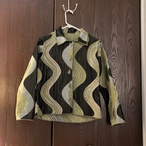 Trimdin Milano artisan,reversible jacket. Size XS/S